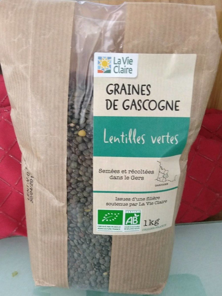 Gascony Green Lentils 1 Kg